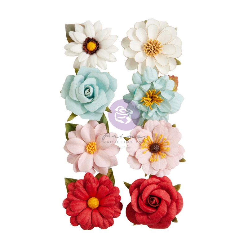 Prima Flowers® Candy Cane Lane kollekció - Letters For Santa - 8db
