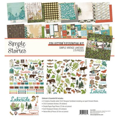 Simple Stories - Simple Vintage Lakeside Collector's Essential Kit