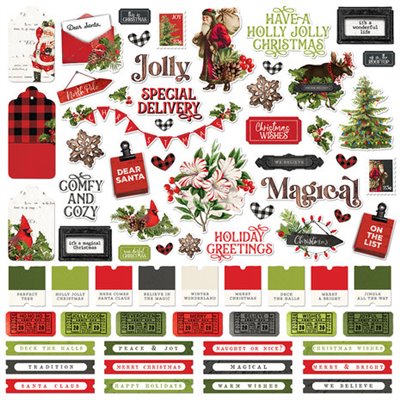 Simple Stories - Simple Vintage Christmas Lodge Collection Kit