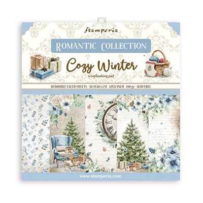 Stamperia Romantic - Cozy Winter kollekció (12x12")