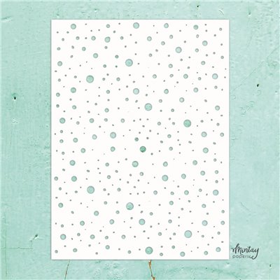 Mintay Kreativa - 6 x 8 Stencil - Dots