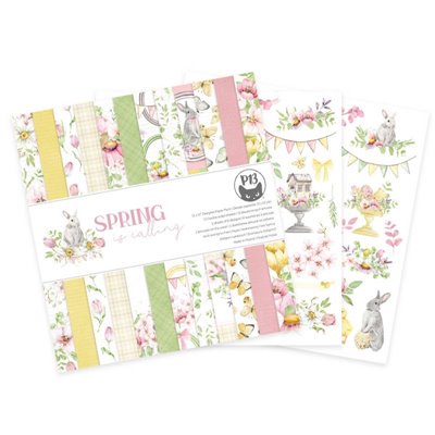 Spring is calling - 12"-es maxi kollekció (12 db 2 oldalas papír + 2 db kivágóív)