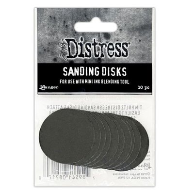 Distress Sanding Disks - Csiszolókorongok - 10db