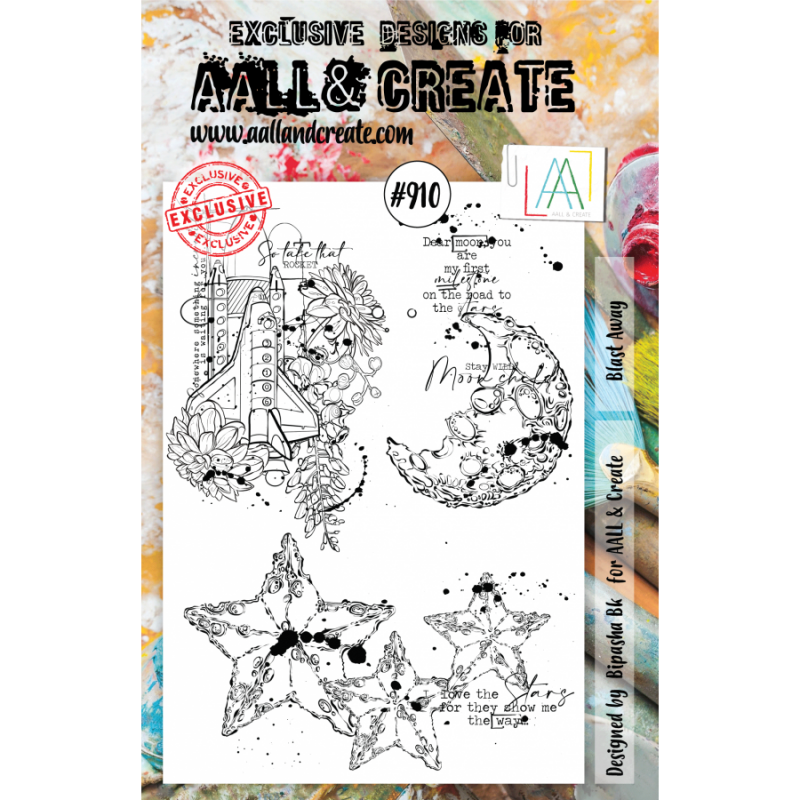 AALL and Create A5-ös bélyegző no.910