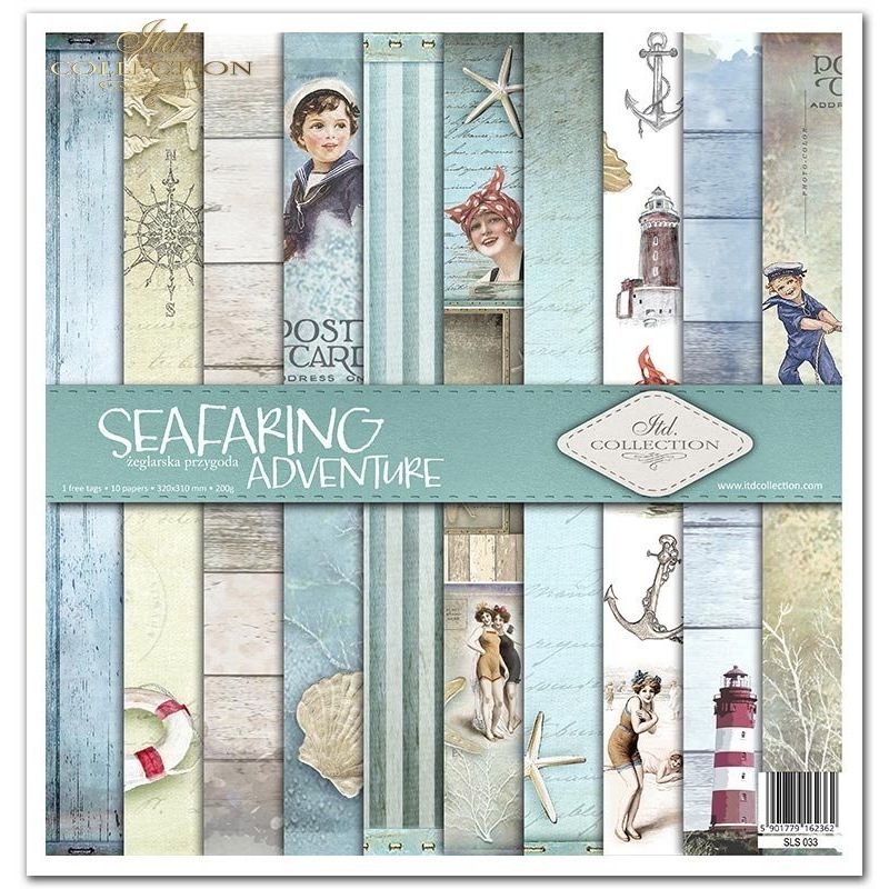 Seafaring adventure 12x12" kollekció