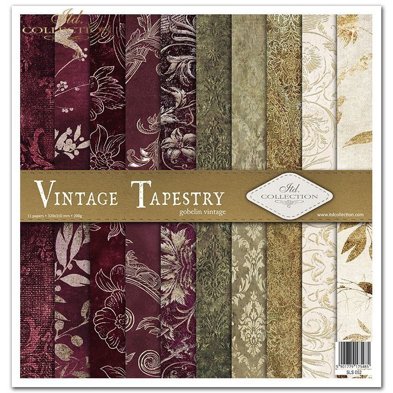 Vintage Tapestry 12x12" kollekció
