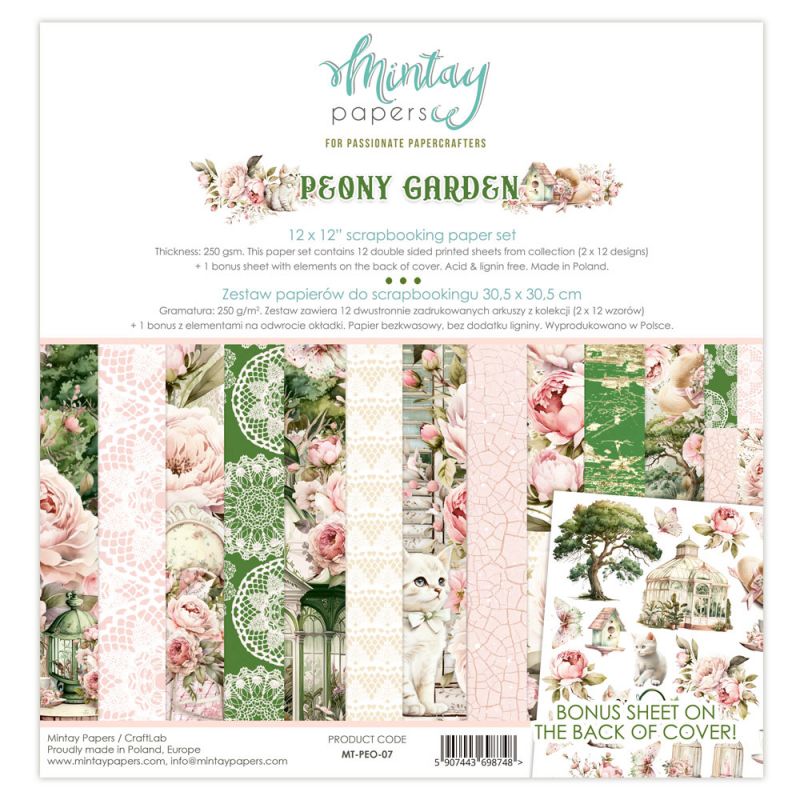 Peony Garden - 12'x12'-es mini kollekció