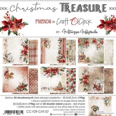 Christmas Treasure - papírkészlet 20,3 x 20,3 cm