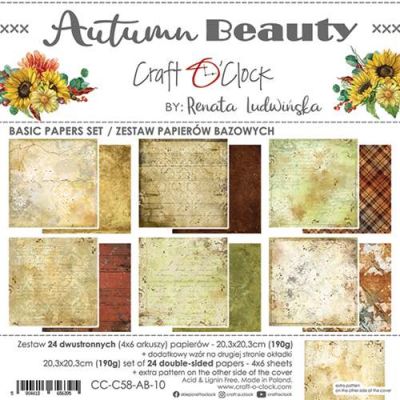 Autumn Beauty Basic set - papírkészlet 20,3 x 20,3 cm