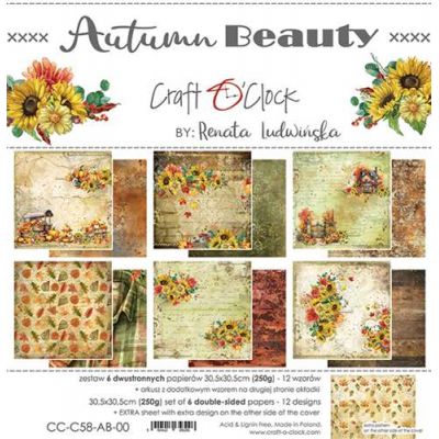 Autumn Beauty - papírkészlet 30,5x30,5cm