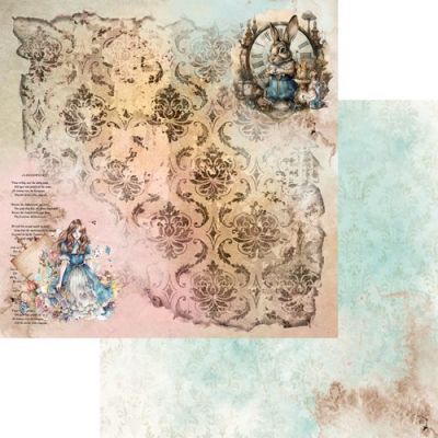 Enchanted World - Following Alice kollekció - 8"x8" - 12 lap