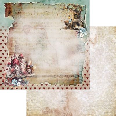 Enchanted World - Following Alice kollekció - 12"x12" - 6 lap