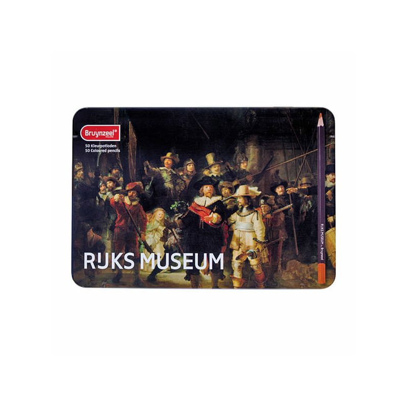 Bruynzeel Rijks Museum színesceruza készlet - 50db, Rembrandt: Éjjeli őrjárat