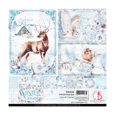 Winter Journey 8"x8"-as papírkollekció