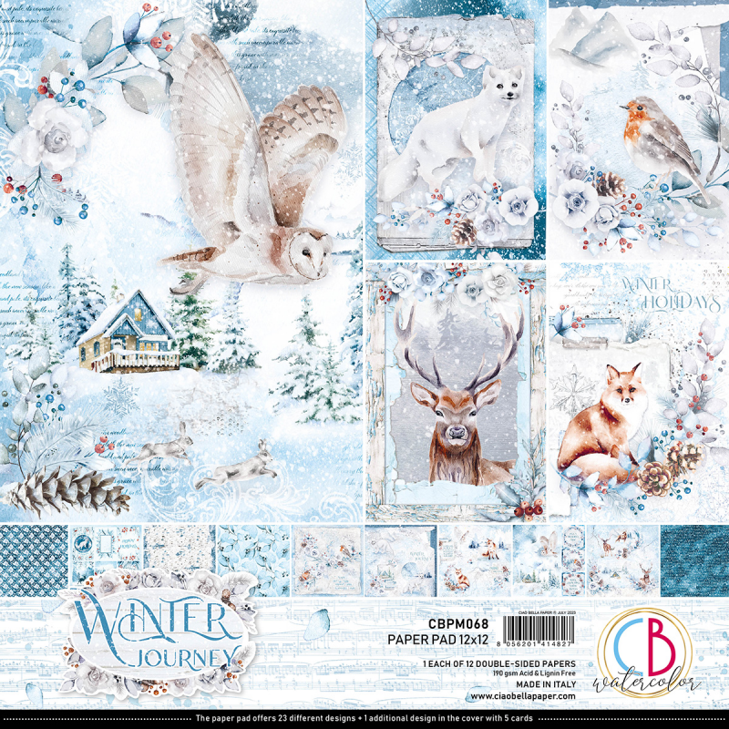 Winter Journey 12"x12-es papírkollekció