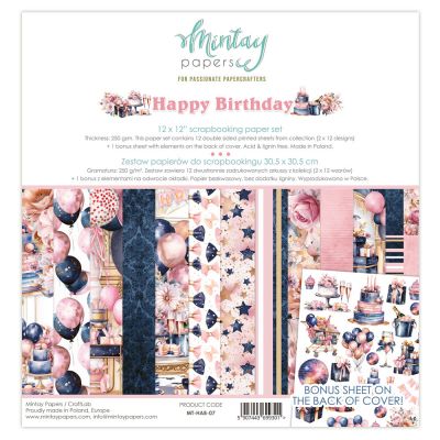 Happy Birthday - 12'x12'-es maxi kollekció