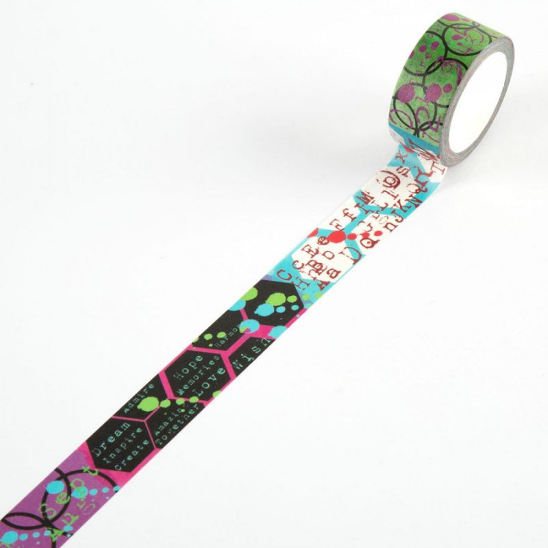 AALL and Create washi tape des.50 - Neon Dreams