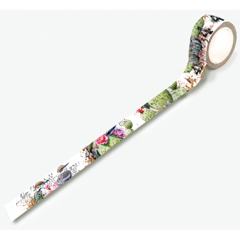 AALL and Create washi tape des.69 - Prickly Blooms
