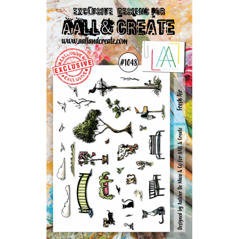 AALL and Create A6-os bélyegző no.1048