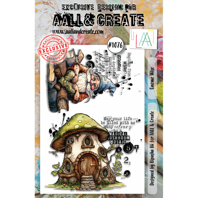 AALL and Create A6-os bélyegző no.1076