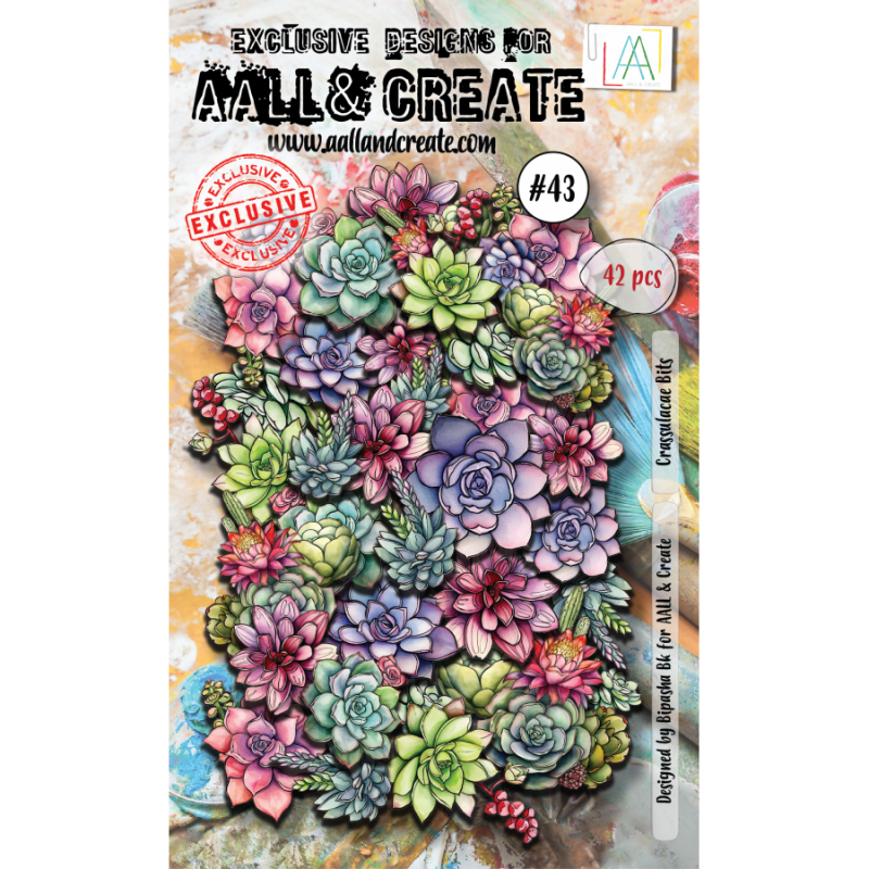 AALL and Create Ephemera no.043 - Crassulacae Bits