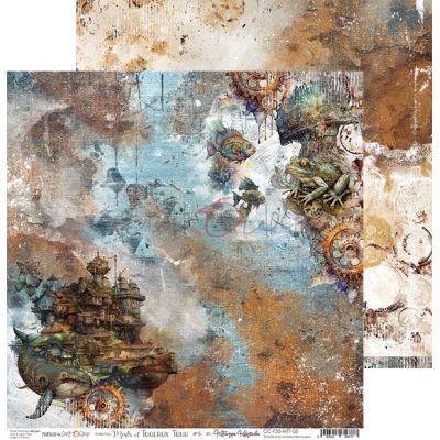 Mists of Toolbox Town - papírkészlet 20,3 x 20,3 cm