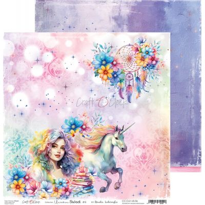 Unicorn Sweet - papírkészlet 15,25 x 15,25 cm