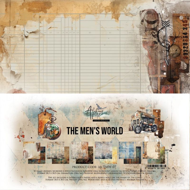 The Men's World kollekció - 12"x12" - 6 lap