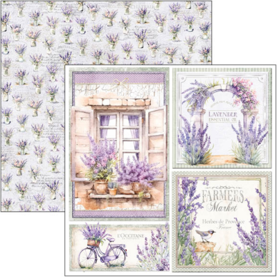 Morning in Provence Patterns Pad 12"x12"
