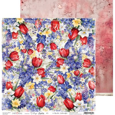 Tulip Love - papírkészlet 30,5x30,5cm