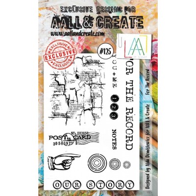 AALL and Create bélyegző szett no.125