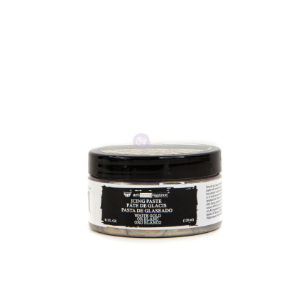 Art Extravagance Icing Paste-White Gold