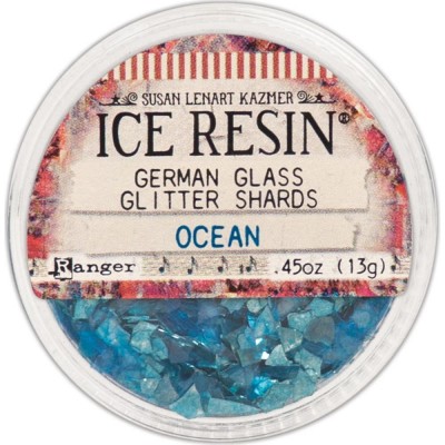 Ice Resin Glass Glitter Shards - Ocean üvegtörmelék