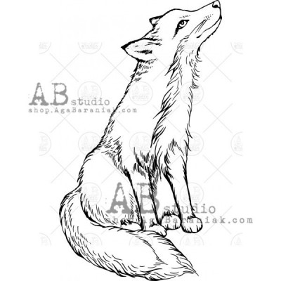 Gumibélyegző ID-551 "fox"