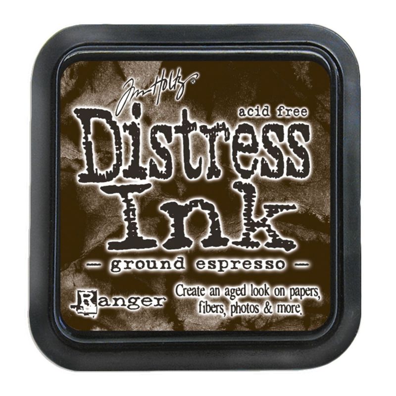 Tim Holtz Distress Ink tintapárna - ground espresso